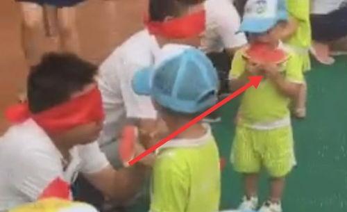 亲子吃瓜图片大全